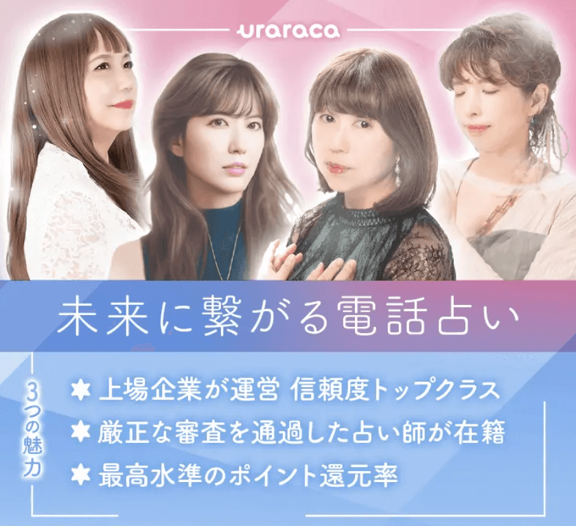 電話占いウララカ