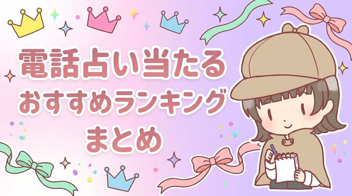 電話占い当たるおすすめランキングまとめ