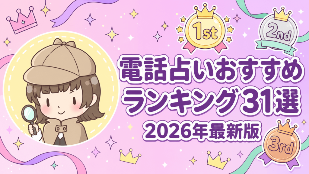 電話占い当たるおすすめランキング31選